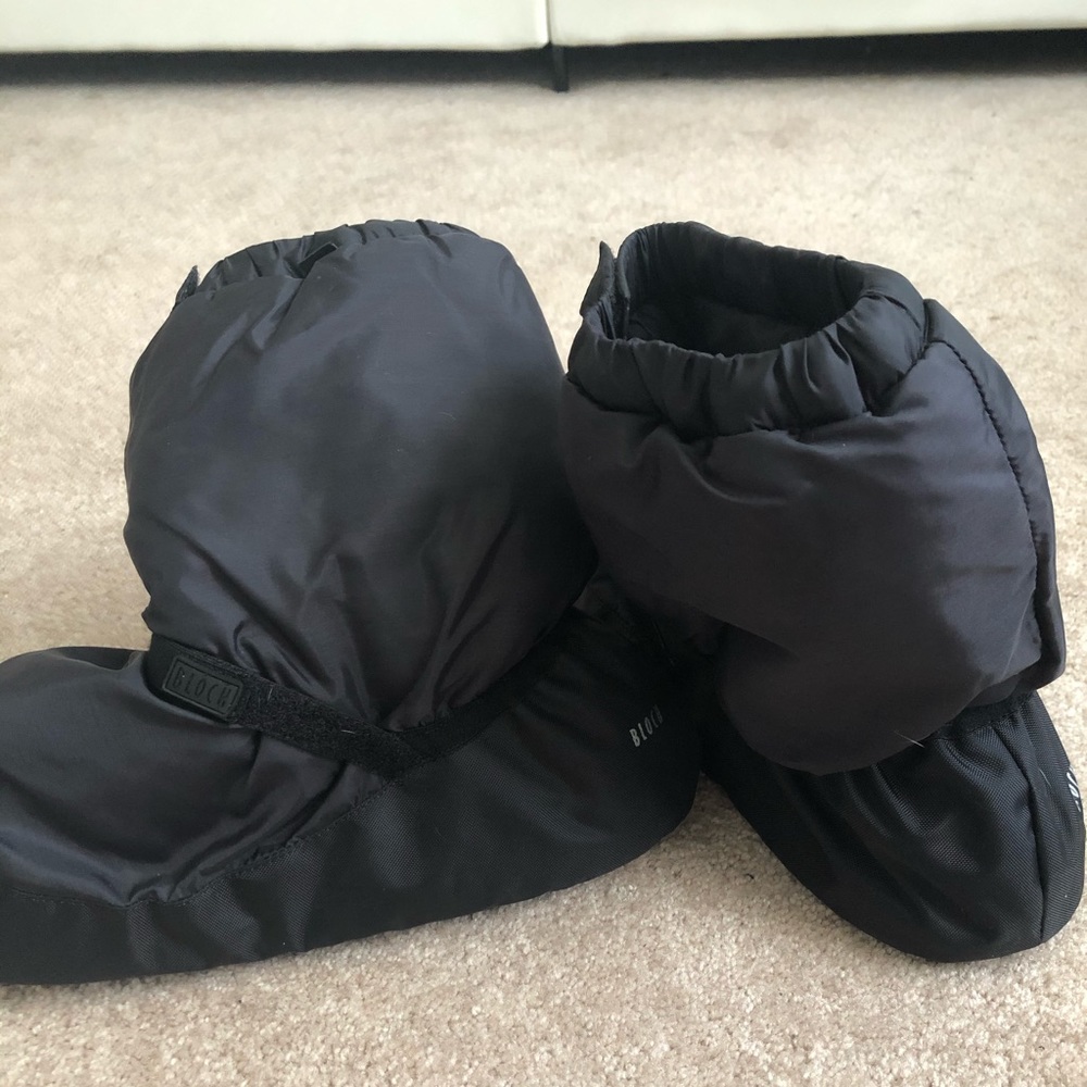 Dance warm up booties